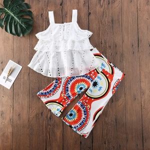 None Other - 2pcs Ruffle set for Girls None Other - 2pcs Ruffle set for Girls